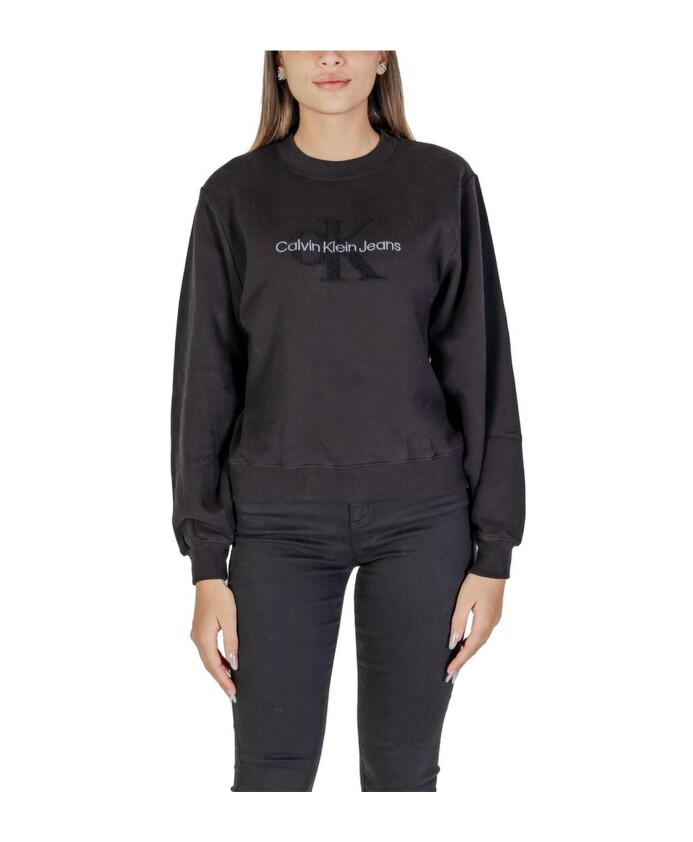 pull-en-coton-noir-classique