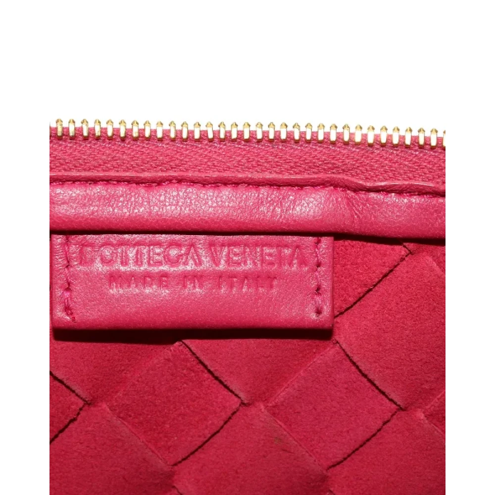 Bottega Veneta Vintage Pre-owned Leather shoulder-bags Pink Dames