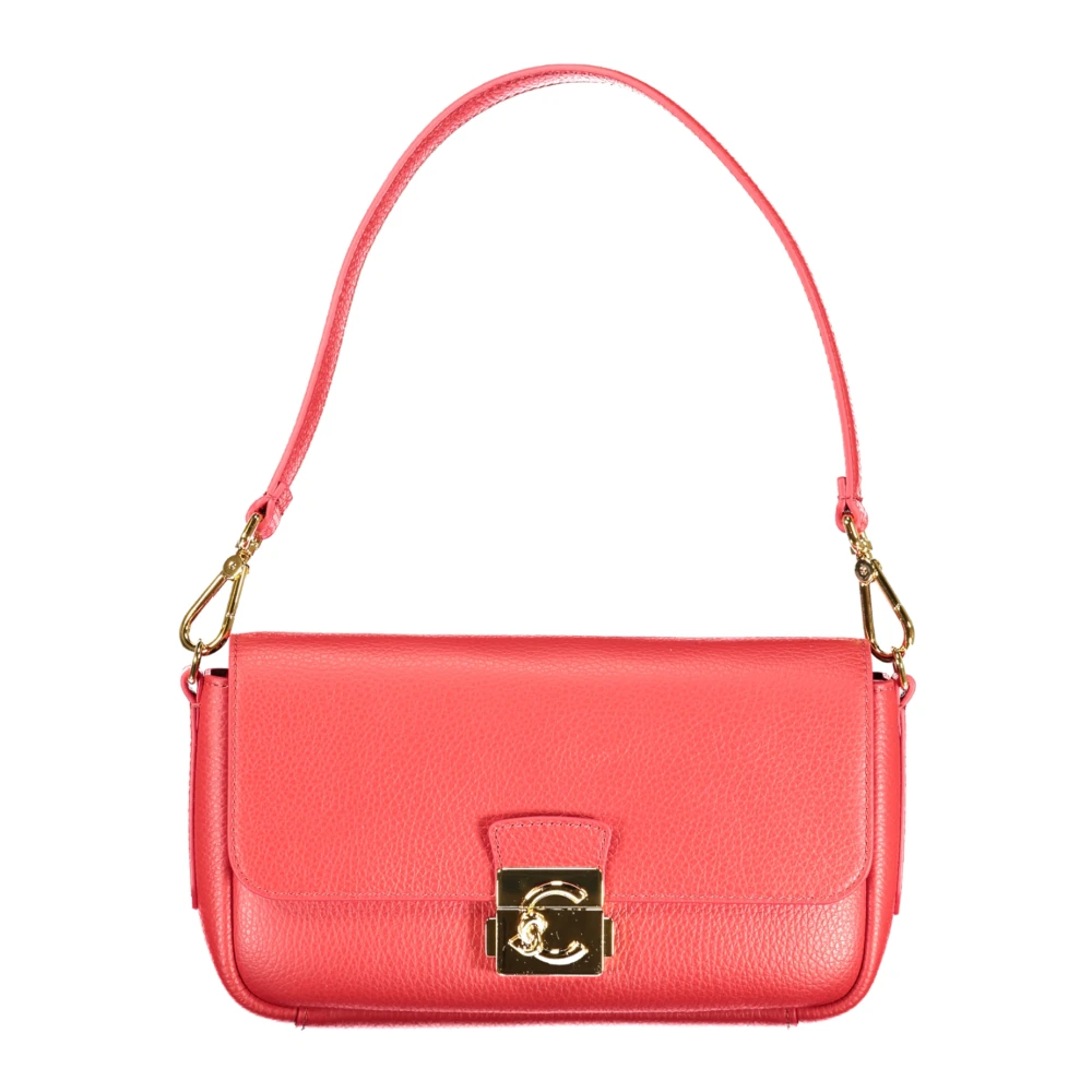 Coccinelle Women's Red Shoulder Bags, One Size, C-Me Lock Medium