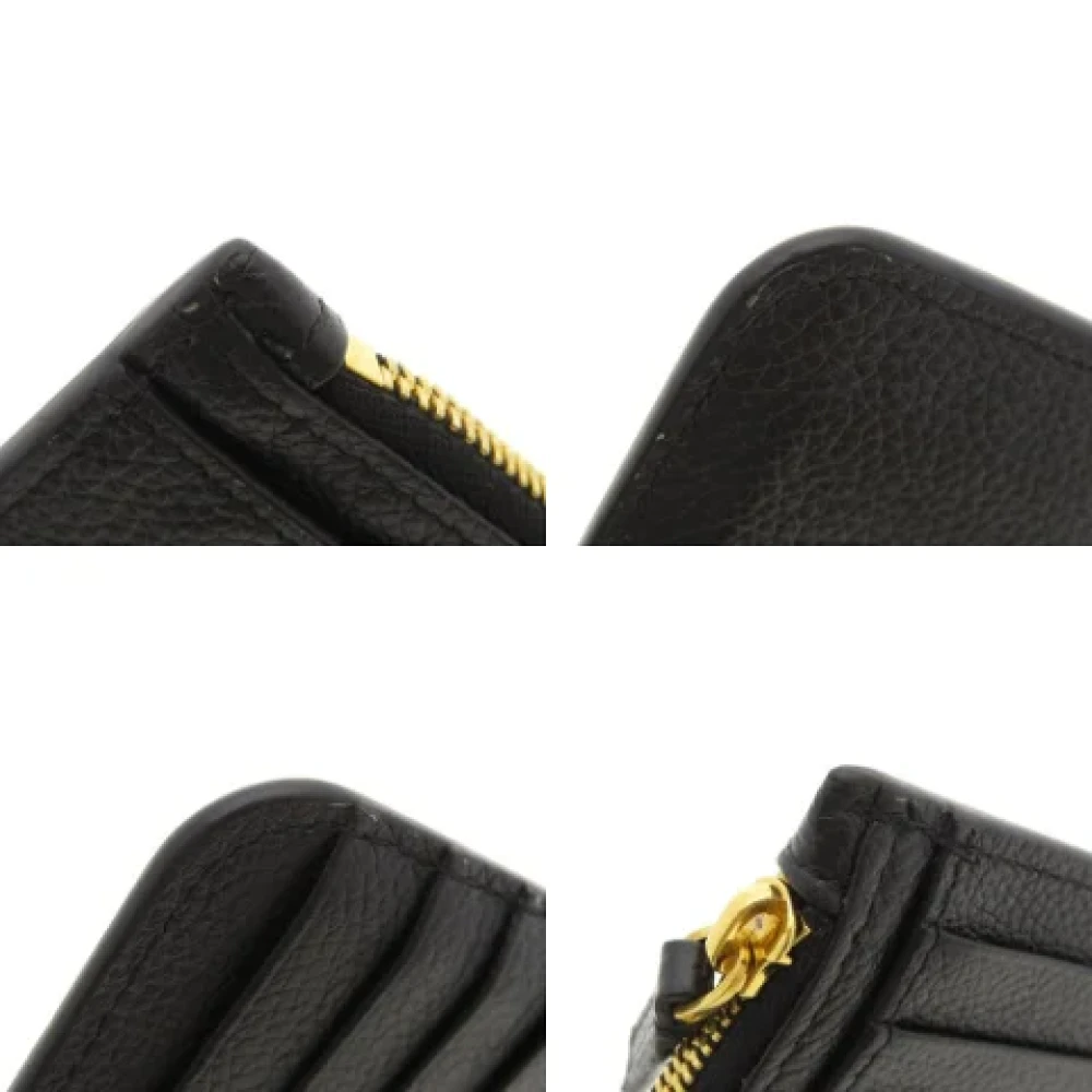 Balenciaga Vintage Pre-owned Leather wallets Black Dames