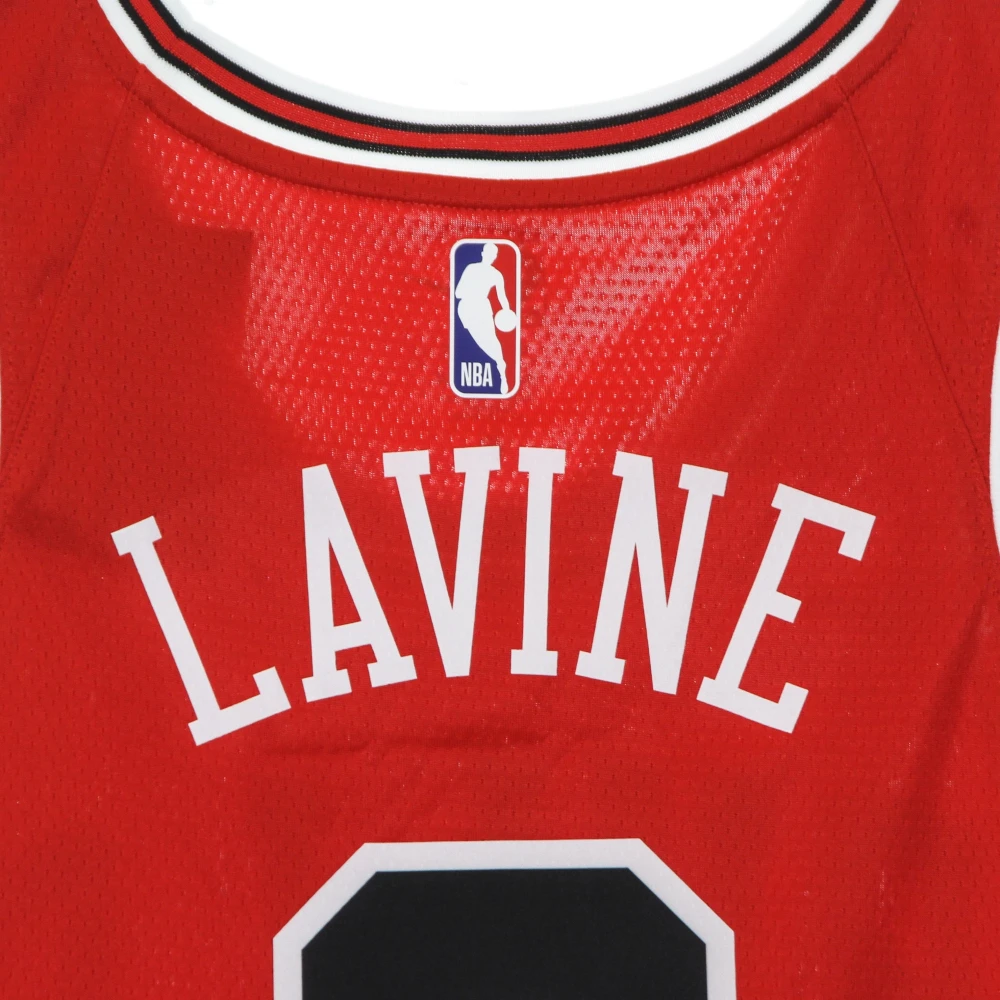 Nike Basketbal Tanktop Zach Lavine Icon Edition Red Heren