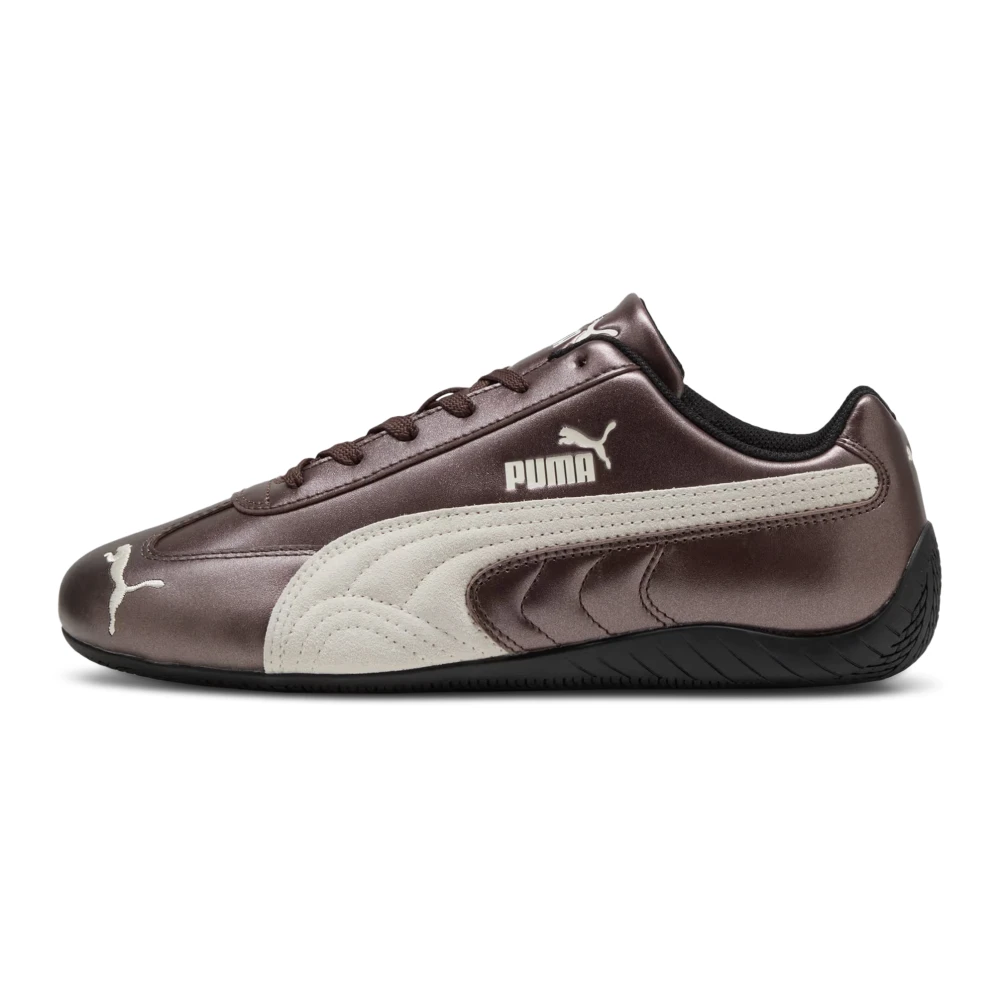 Puma Unisex Brown Running Shoes, 8 Uk, Speedcat Metallic
