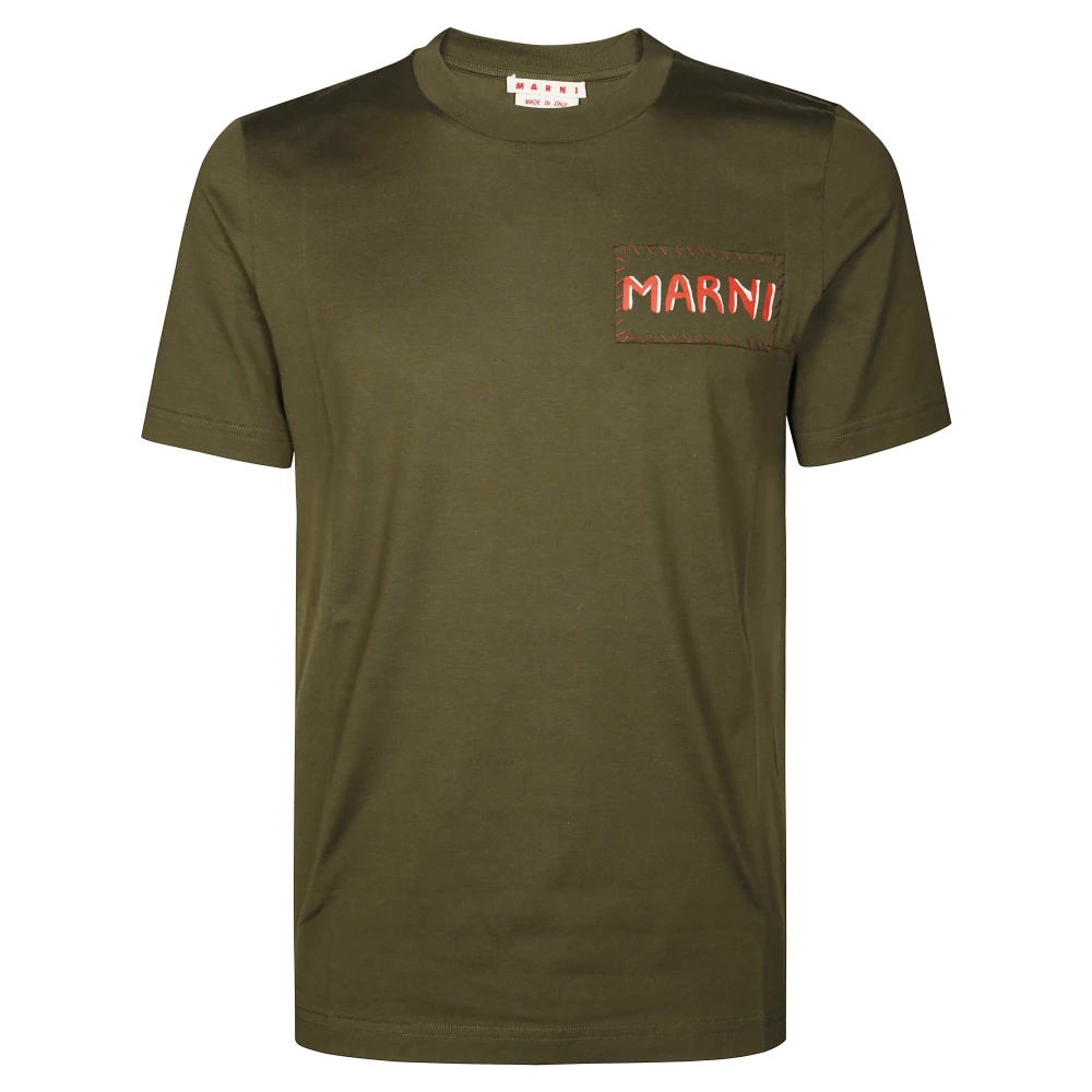 Marni - Tops > T-Shirts - Green - Marni - Modalova