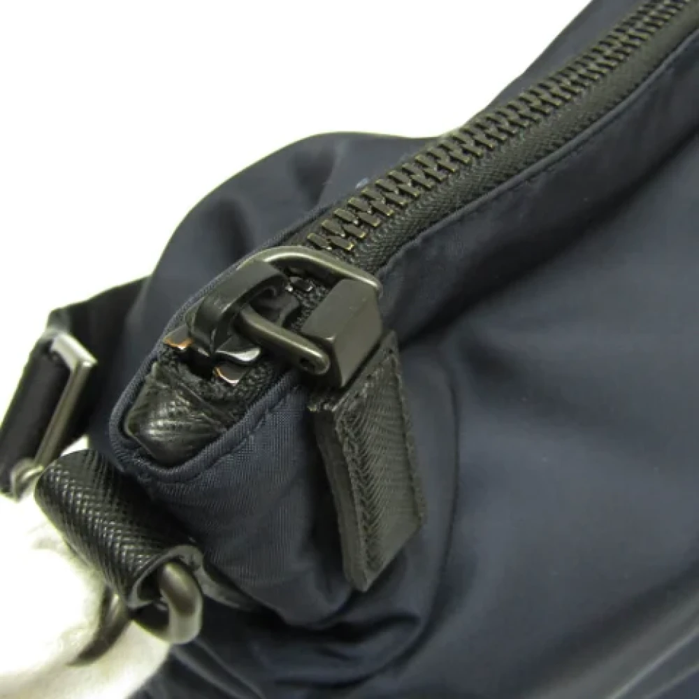 Prada Vintage Pre-owned Leather totes Black Dames