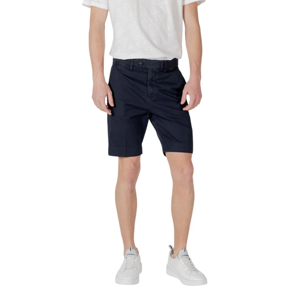 Antony Morato Men's Blue Casual Shorts, W30, Mark Slim Fit Bermuda Shorts