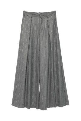 pantalon-gris-a-rayures-plisse-devant