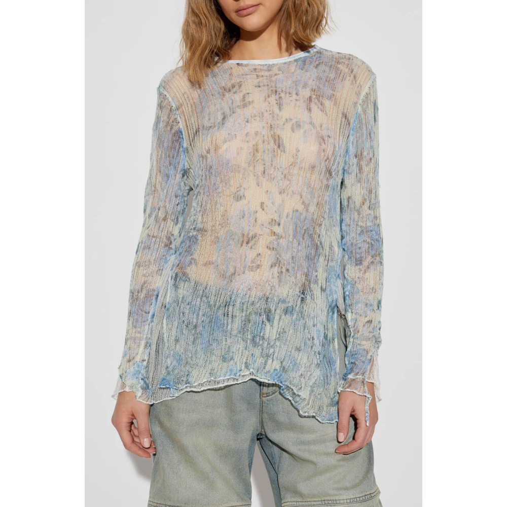 Diesel Top K-Aasmos-A Blue Unisex