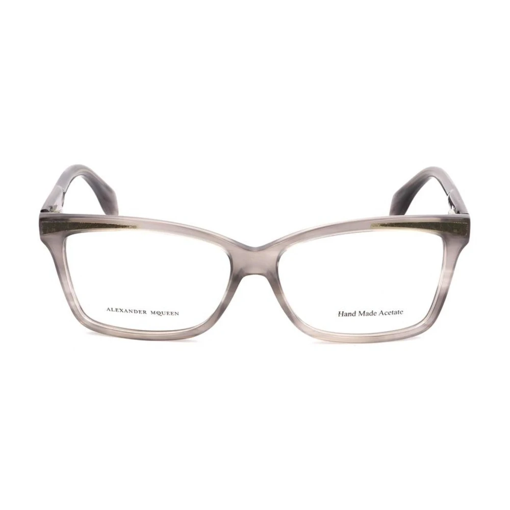 alexander mcqueen Grijze Acetaat Dames Wijzerplaat Frames Gray Dames