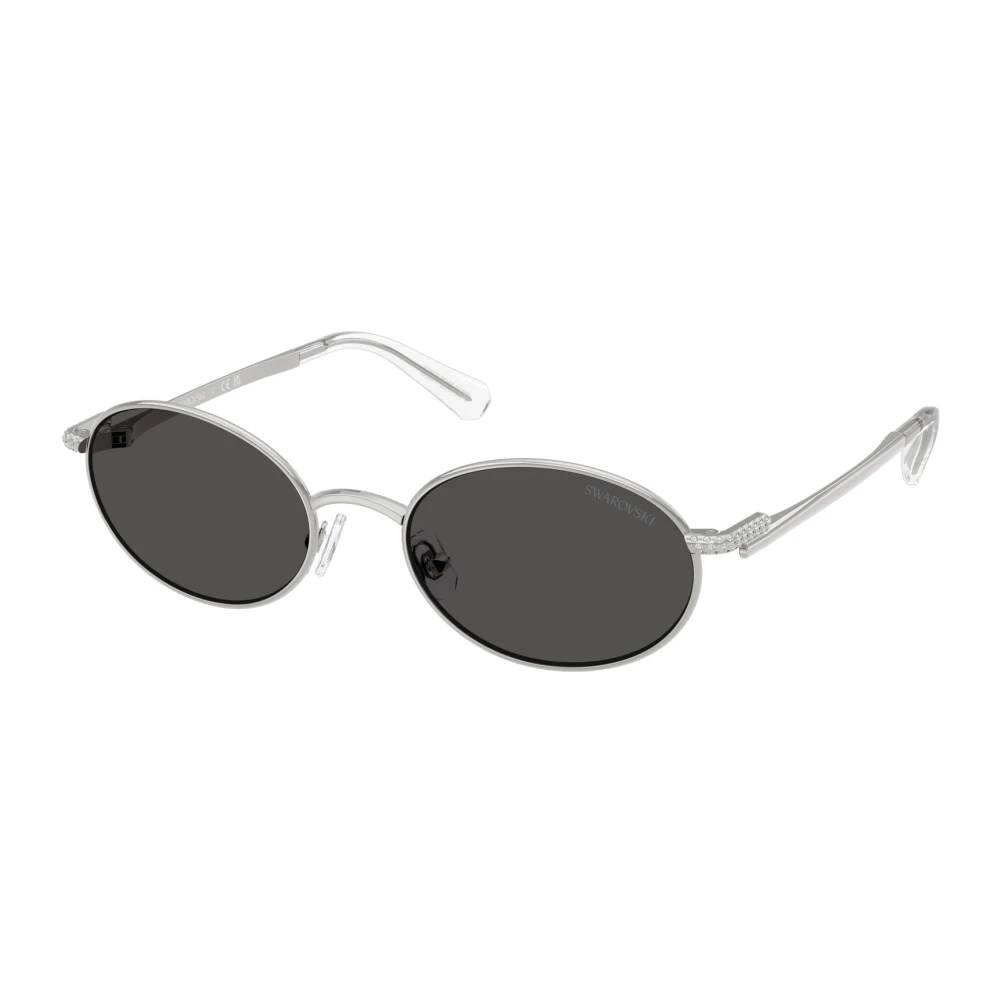 Swarovski Women's Gray Stylish Sunglasses Sk7033 In Black - Sunglasses - 53 Mm - Accessories