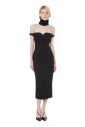 zwarte-off-shoulder-lange-jurk