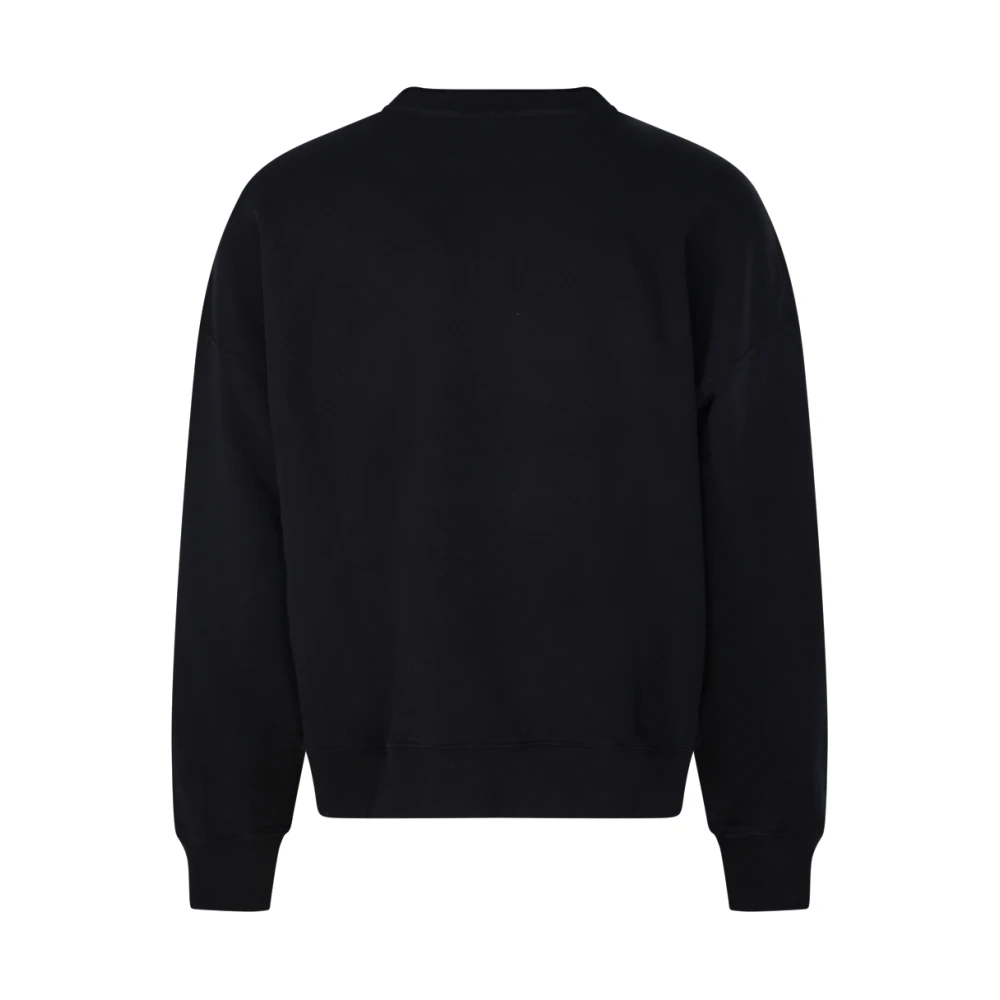 Golden Goose Sweatshirt met logo-print Black Heren
