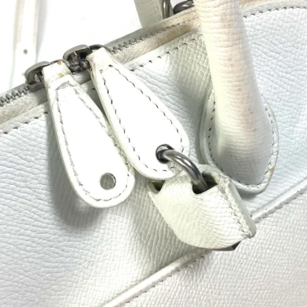 Balenciaga Vintage Pre-owned Leather balenciaga-bags White Dames