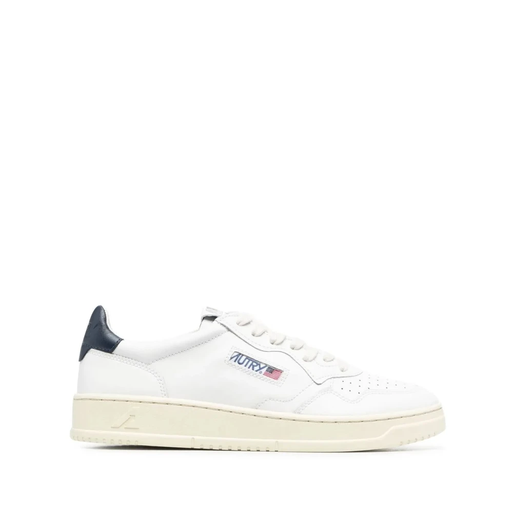 Autry Men's White Sneakers, 10 Uk, Medalists Trainers