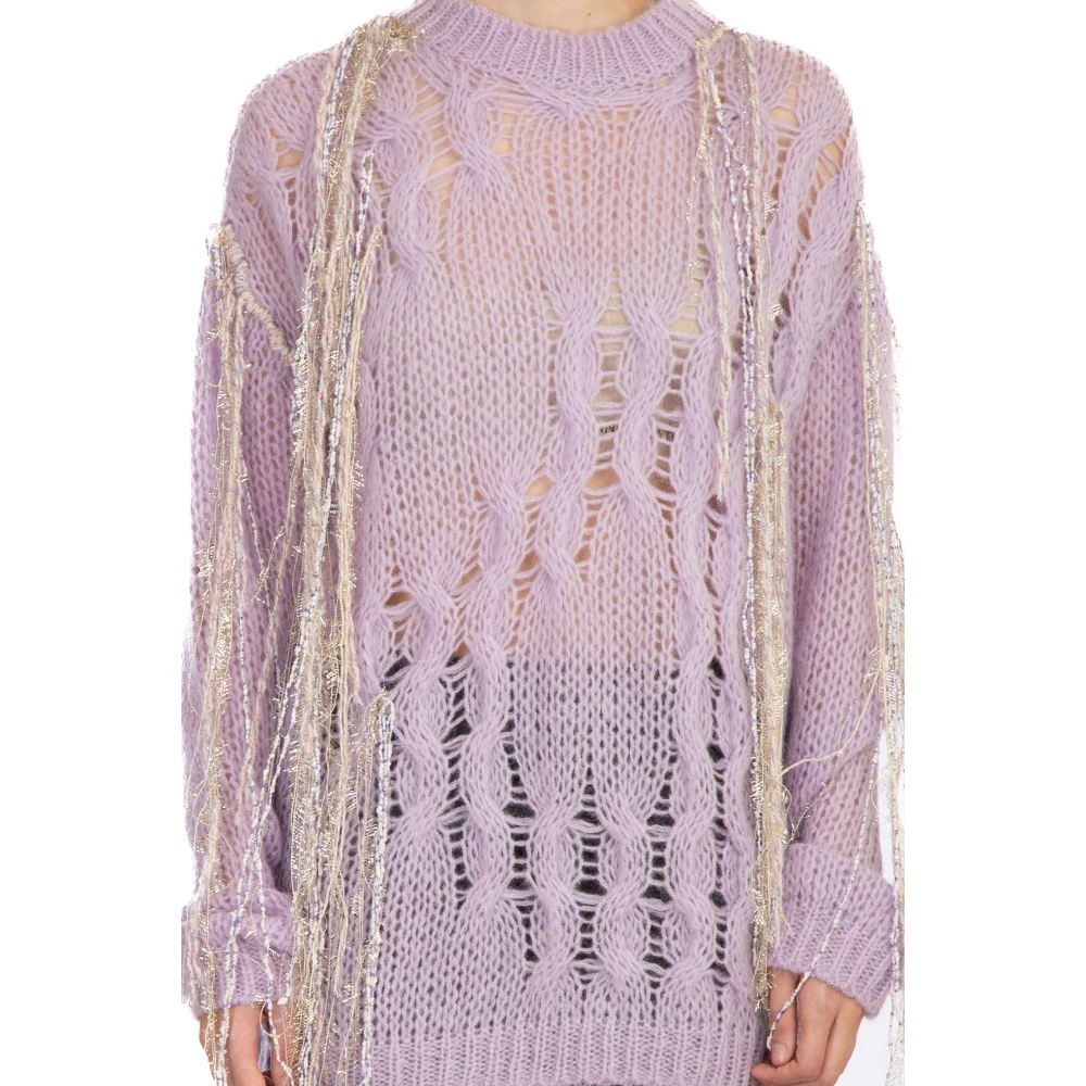 Seafarer Lange Trui Purple Dames