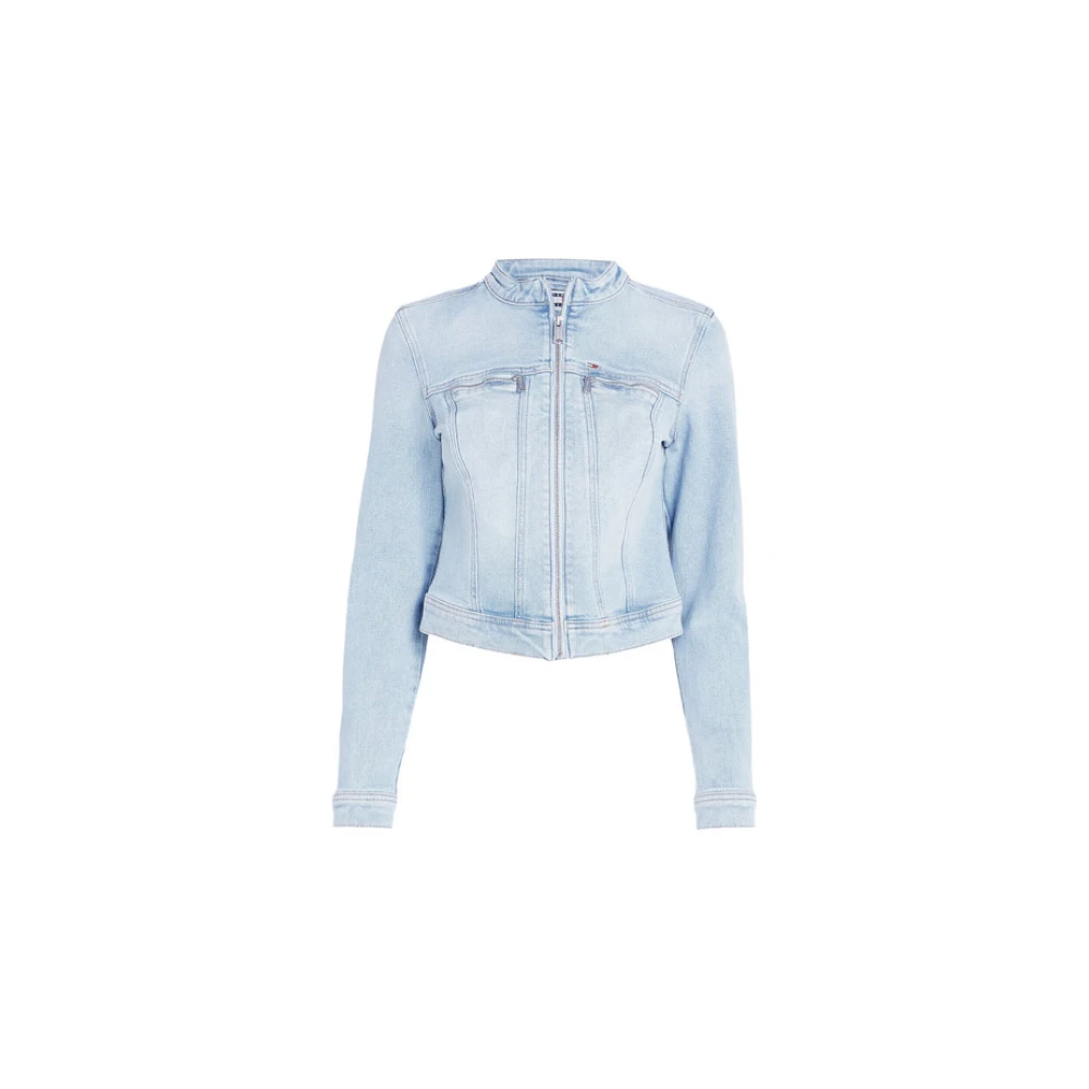 Tommy Jeans Denim Jack Blue Dames