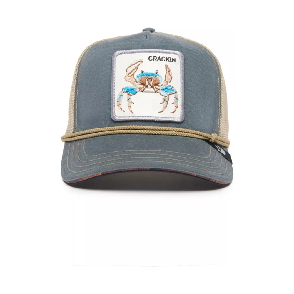 Goorin Bros Blauwe Krab Truckerpet Blue Heren