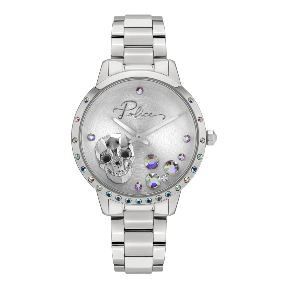 Police Men's Gray Salonga Stainless Steel Analog Watch