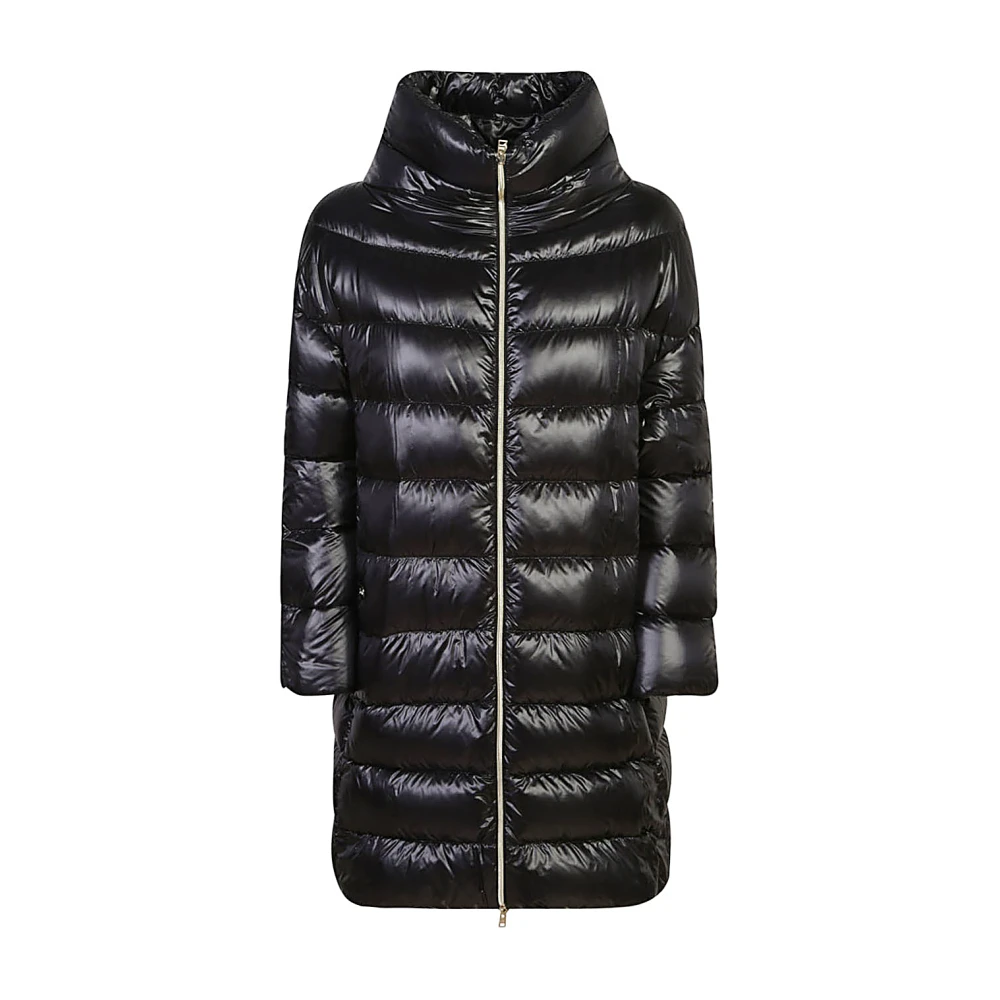 Herno Women's Black Parkas, Xs, Winter Coats