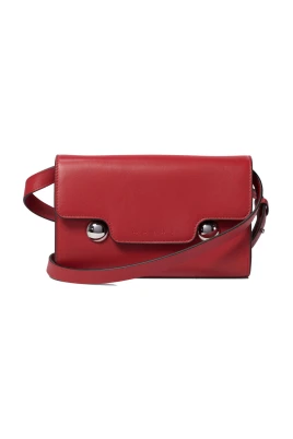 Röd Crossbody Väska Elegant Design