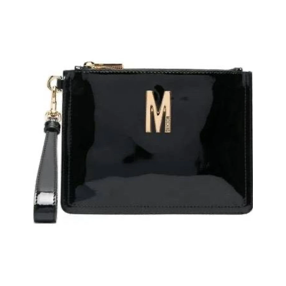 Moschino Stijlvolle Pouch Black Dames