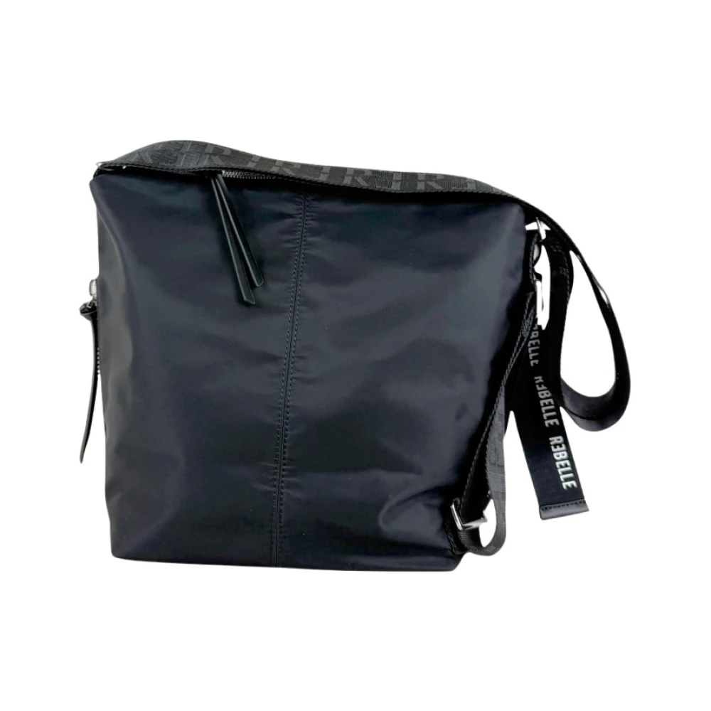 Rebelle Women's Black Elodie Sacca/Zaino Nylon - Cross Body Bags - One Size - Bags