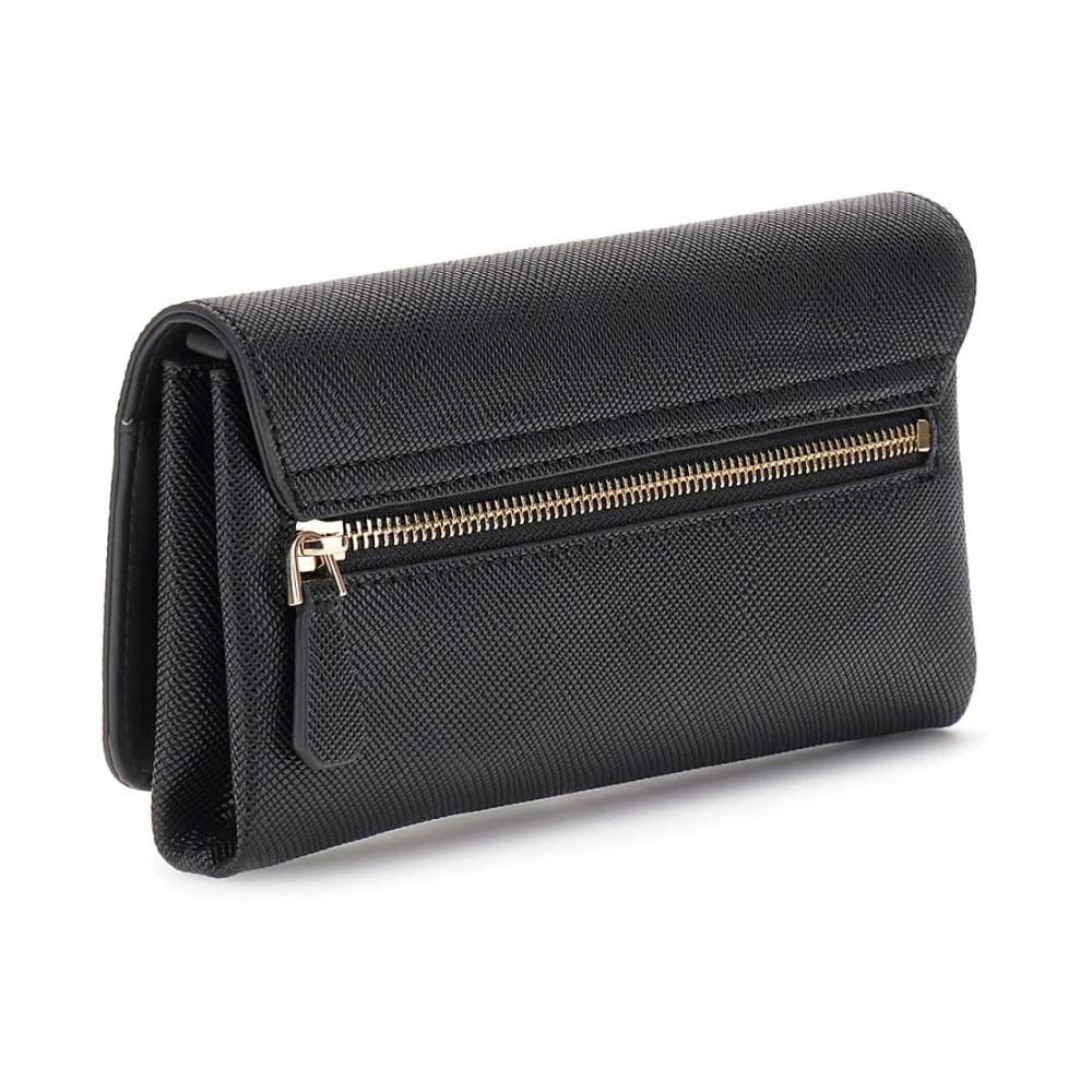 Guess Zwarte Schoudertas Handtas met Rits Black Dames