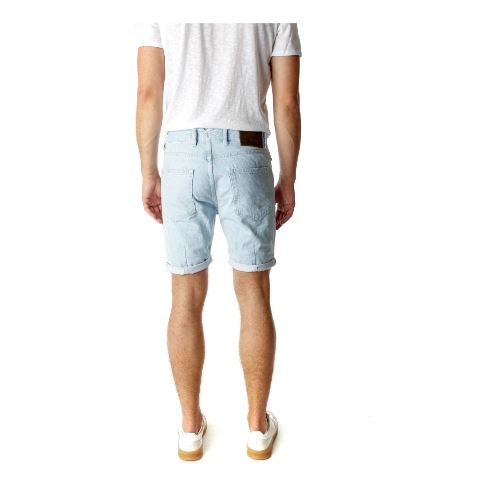 Gabba Denim Shorts Blue Heren
