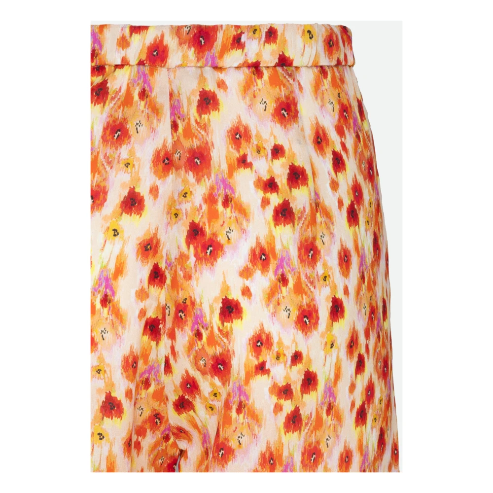 Max Mara Studio Multicolor Patroon Broek Multicolor Dames