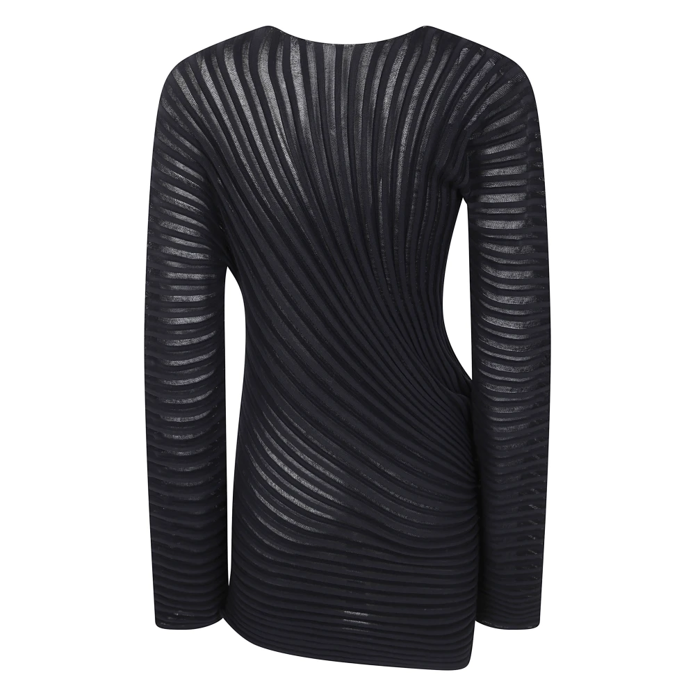Issey Miyake Flowy Top voor Gestroomlijnde Look White Dames