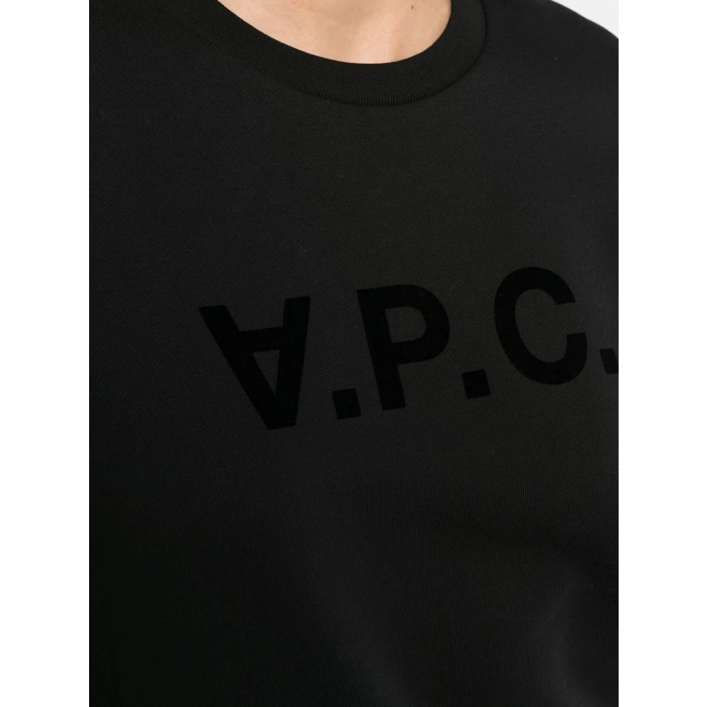 A.p.c. Dameskleding Sweatshirts Zwart Aw23 Black Dames