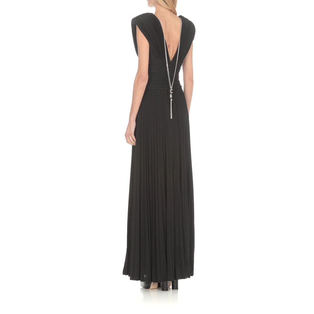 Elisabetta Franchi Maxi Dresses Black Dames