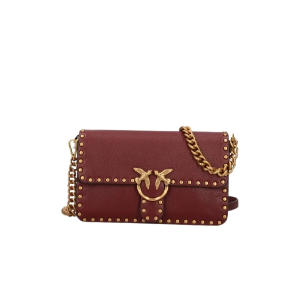 Pinko , Cross Body Bags, Female, Brown, One Size, Love One