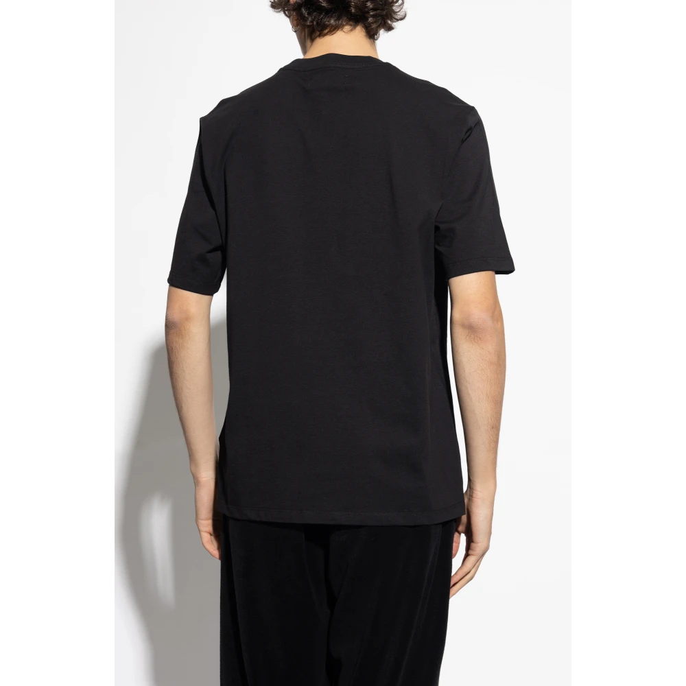 Amiri T-shirt met bedrukt logo Black Heren
