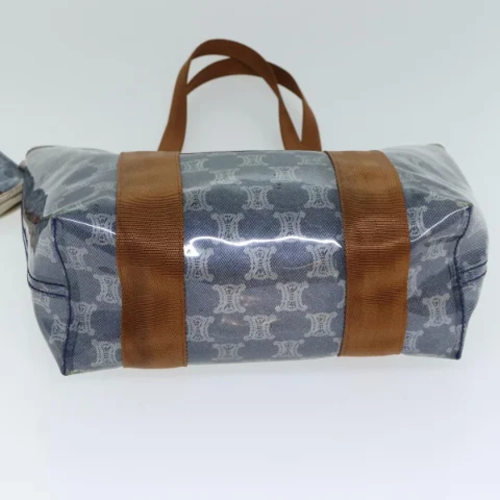 Celine Vintage Pre-owned Canvas totes Blue Dames