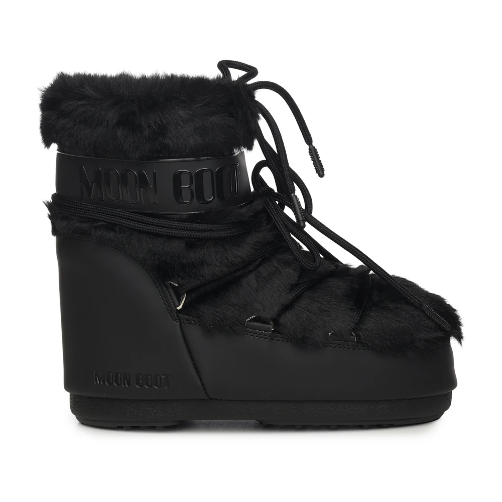 Moon Boot Icon Low Nylon Boots - Boots Black Eu 39 - 41 - Immagine 5