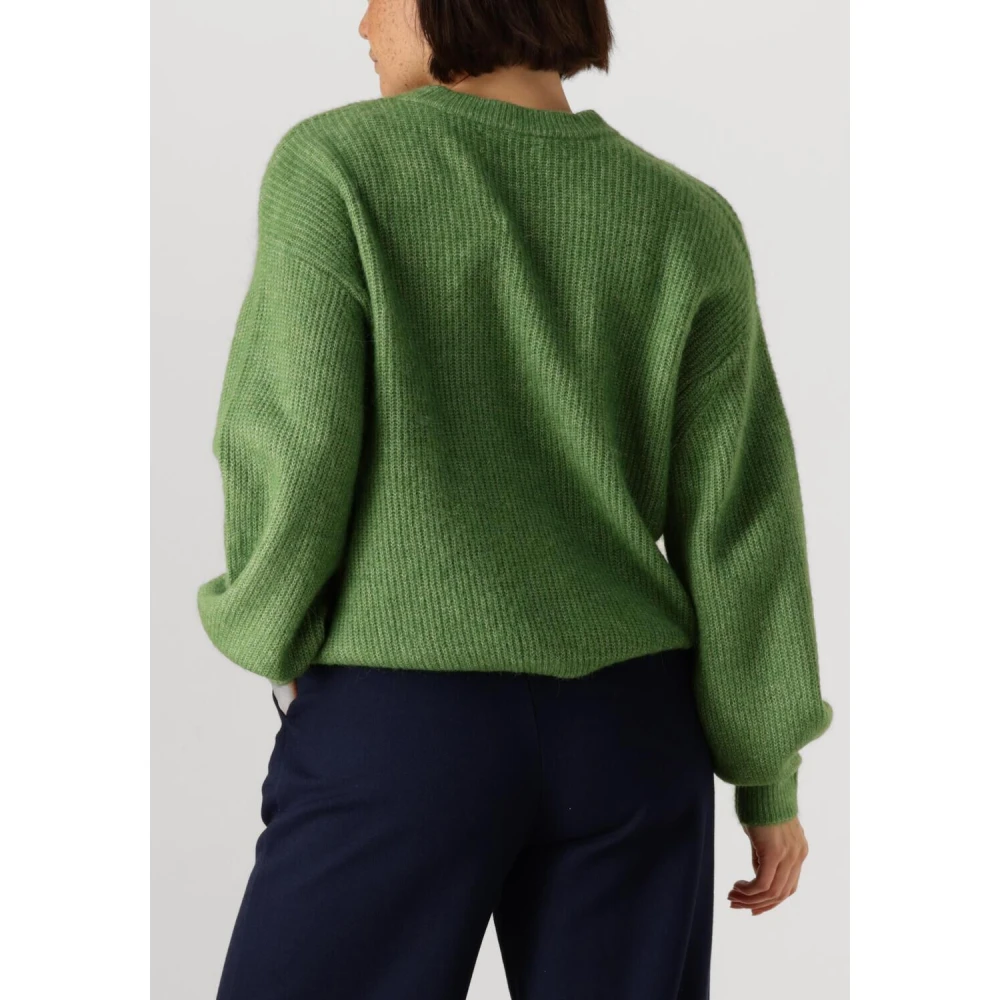 moss copenhagen Groene veelzijdige trui voor stijlvol comfort Green Dames