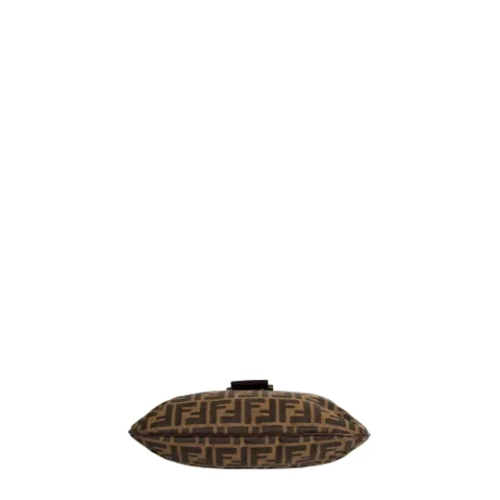 Fendi Vintage Pre-owned Canvas fendi-bags Brown Dames