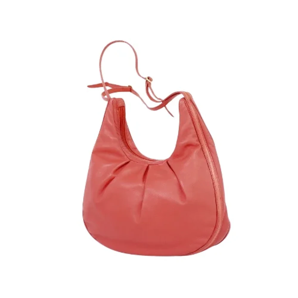 Loewe Pre-owned Leather shoulder-bags Red Dames