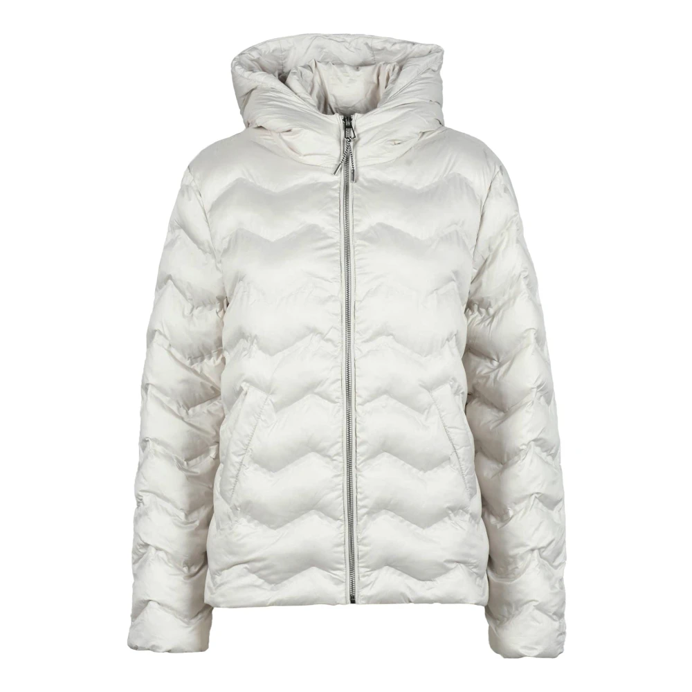 Rino&Pelle Gewatteerde polyester jas Gray Dames