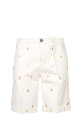 Bermuda Chino Ricamato