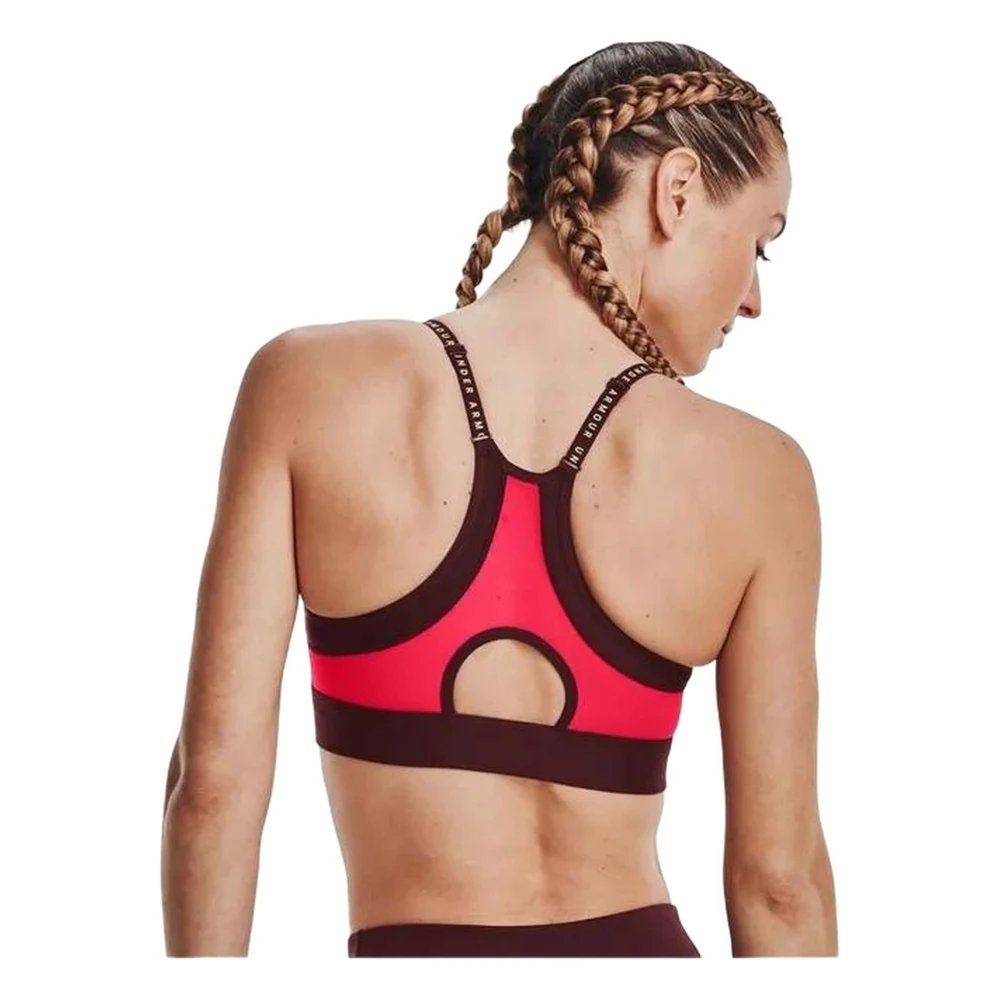 Under Armour Infinity Low Bra Red Dames