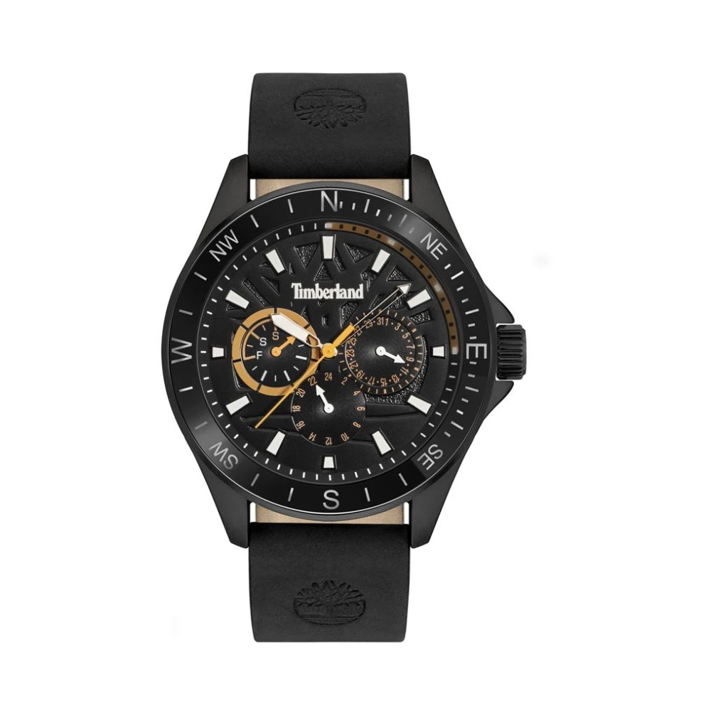 Timberland Black Watches, Male, One Size, Epsom-Z Watch