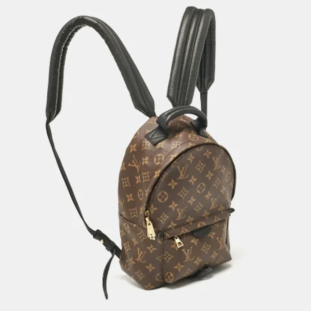 Louis Vuitton Vintage Pre-owned Canvas backpacks Brown Dames