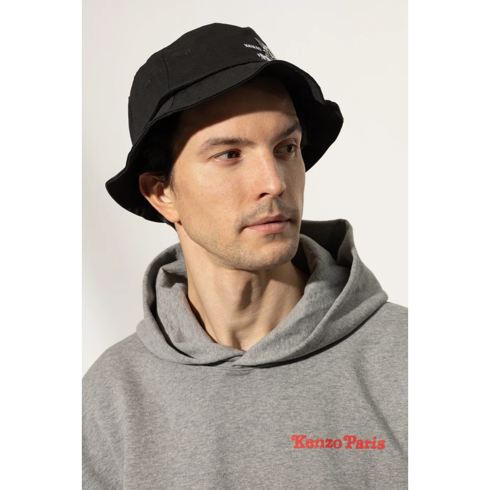 Kenzo Hoed met tijgermotief Black Unisex