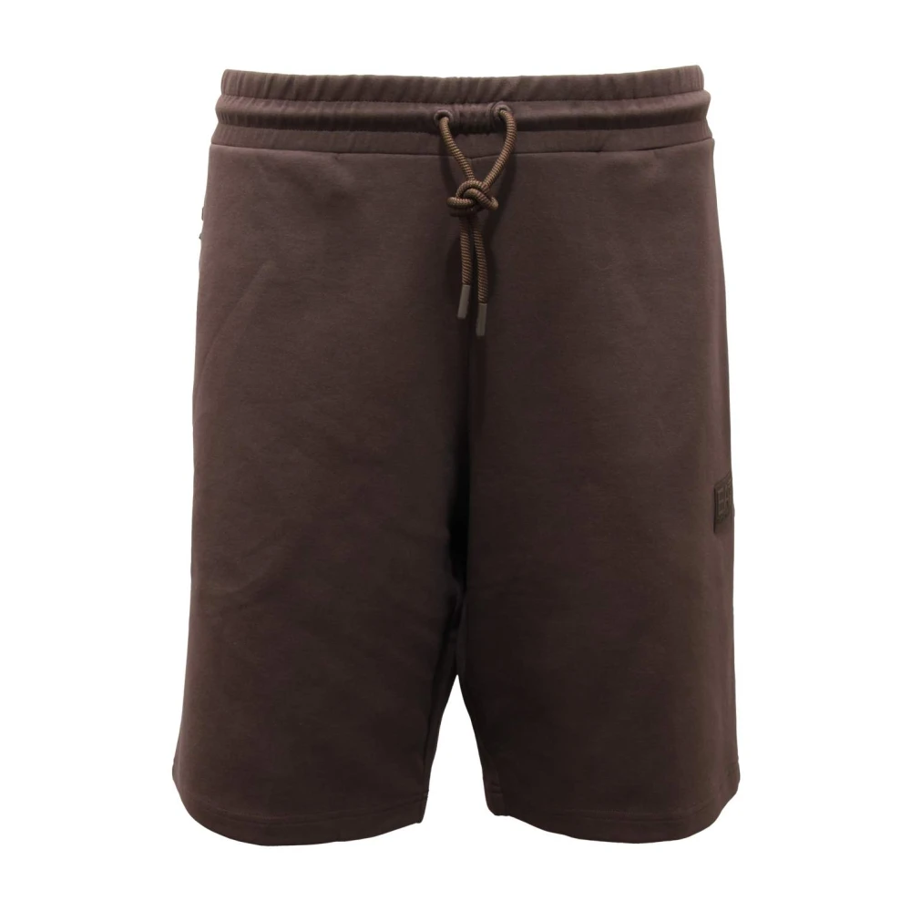 Armani Brown Casual Shorts, Male, 3XL, O7248 Bermuda Shorts