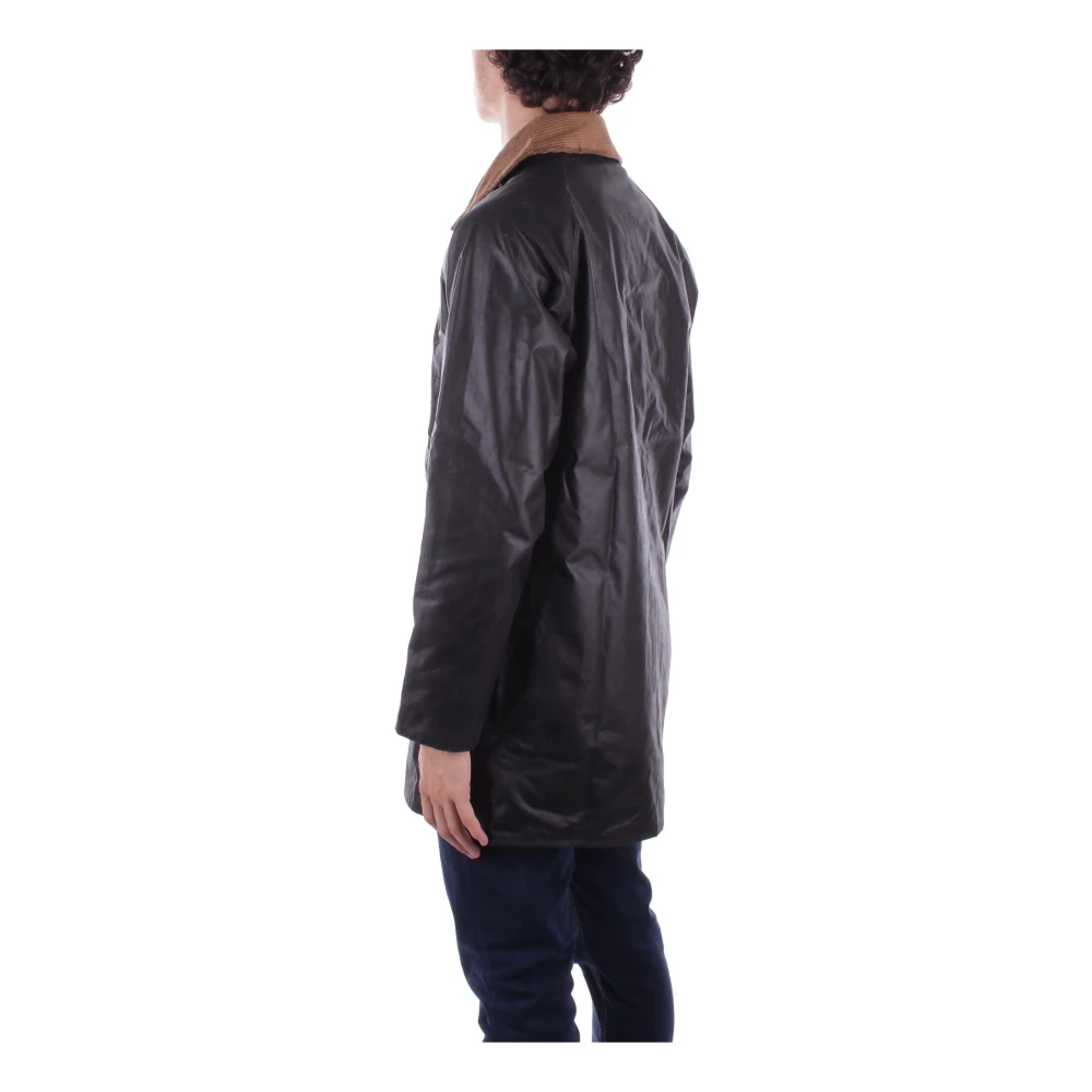 Barbour Heren Gewaxte Katoenen Jas Green Heren