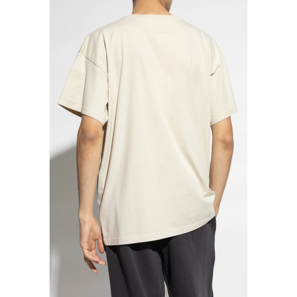 MM6 Maison Margiela T-shirt met zakken Beige Heren