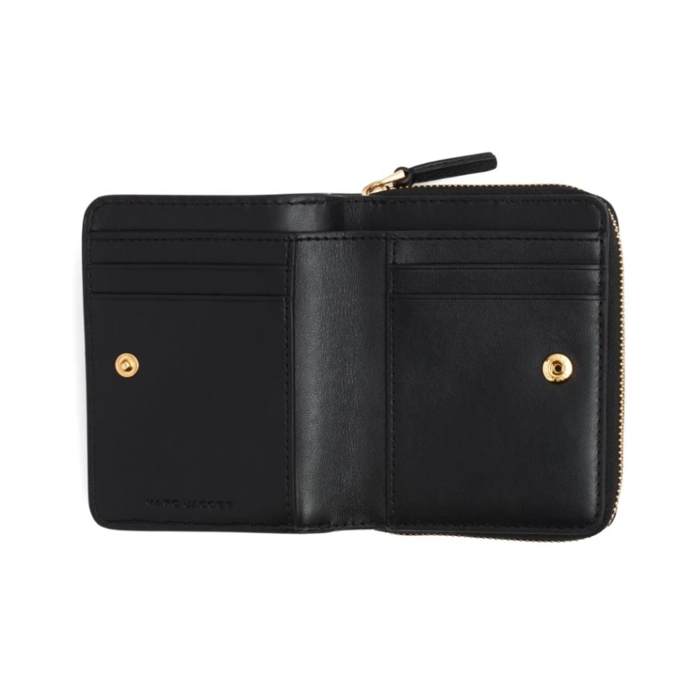 Marc Jacobs Mini Compacte Portemonnee Black Dames