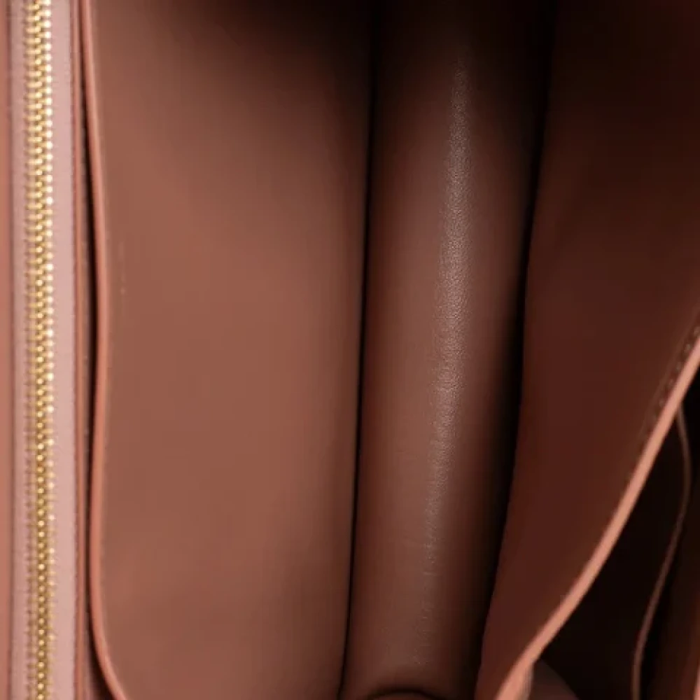 Celine Vintage Pre-owned Leather celine-bags Pink Dames