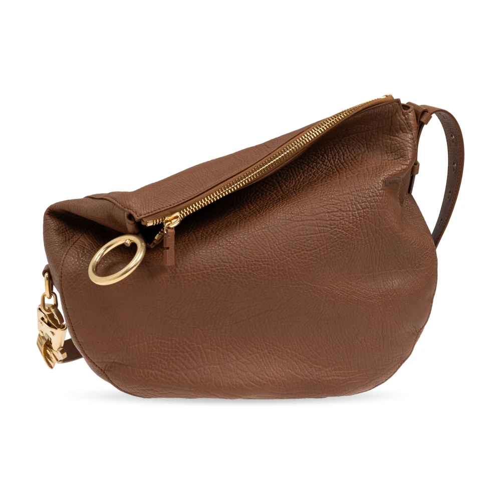 Burberry Schoudertas Knight Medium Brown Dames